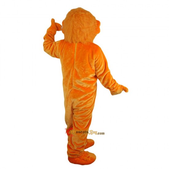 Orange Bear Mascot Costume Cosplay
