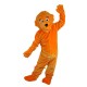 Orange Bear Mascot Costume Cosplay