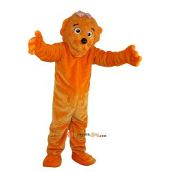 Orange Bear Mascot Costume Cosplay