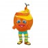 Orange Mascot Costume Cosplay