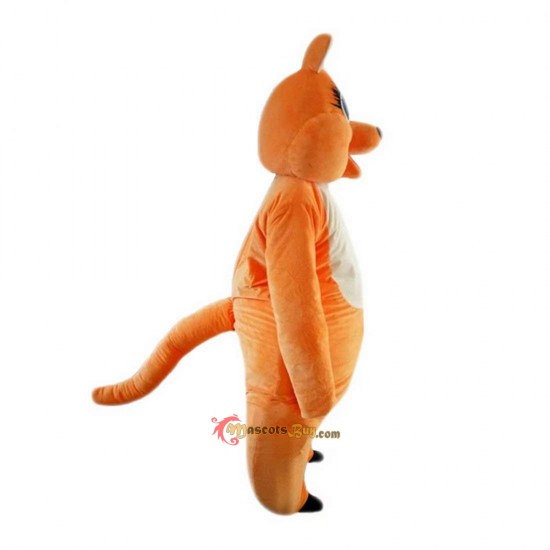 Orange Kangaroo Mascot Costume Cosplay
