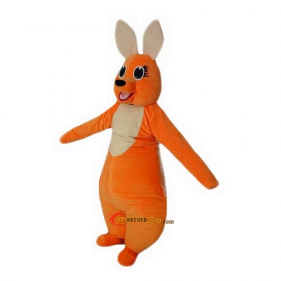 Orange Kangaroo Mascot Costume Cosplay