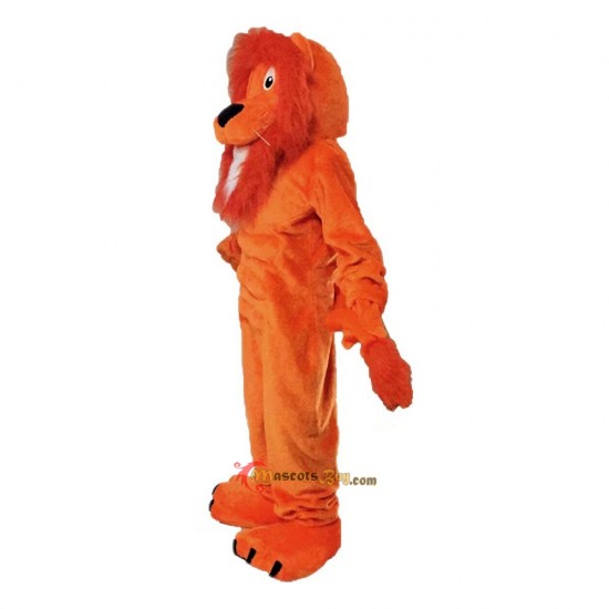 Orange Lion Mascot Costume Cosplay