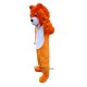 Orange Lion Mascot Costume Cosplay