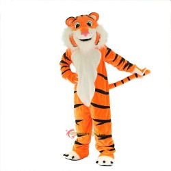 Orange Tiger Mascot Costume Cosplay