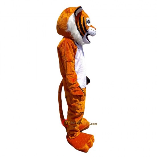 Orange Tiger Mascot Costume Cosplay