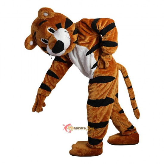 Orange Tiger Mascot Costume Cosplay