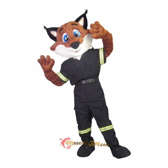 Paramedic Fox Mascot Costume Cosplay