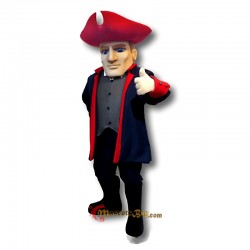 Patriot Pioneer Mascot Costume Cosplay