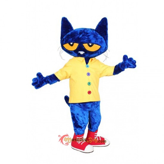 Pete the Cat Mascot Costume Cosplay