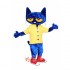 Pete the Cat Mascot Costume Cosplay