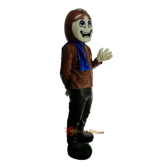 Pilot Aviator Mascot Costume Cosplay