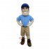Pilot Pete Mascot Costume Cosplay