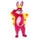 Pink Butterfly Rabbit Bunny Mascot Costume Cosplay
