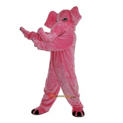 Pink Elephant Mascot Costume Cosplay