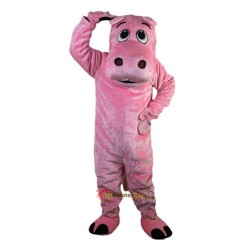 Pink Hippo Mascot Costume Cosplay