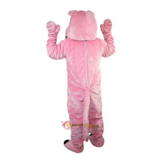 Pink Hippo Mascot Costume Cosplay