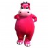 Pink Hippo Mascot Costume Cosplay