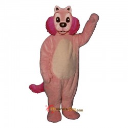 Pink Mink Mascot Costume Cosplay
