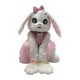 Pink white rabbit Costume Easter Bunny Mascot Costume Cosplay