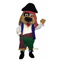 Pirate Dog Mascot Costume Cosplay