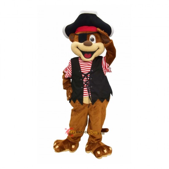 Pirate Handsome Monkey Mascot Costume Cosplay