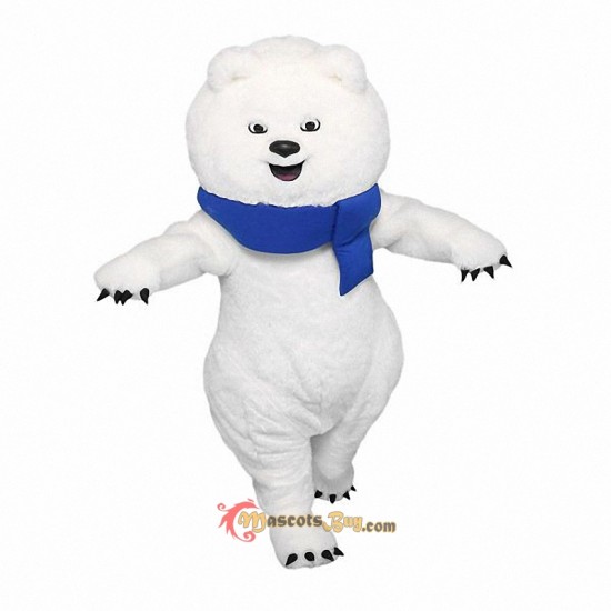 Polar Bear Mascot Costume Cosplay