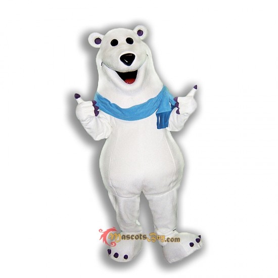 Polar Bear Mascot Costume Cosplay