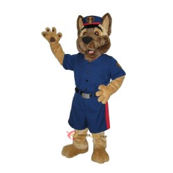 Police Dog Sarge Mascot Costume Cosplay