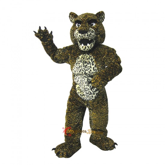 Power Leopard Mascot Costume Cosplay