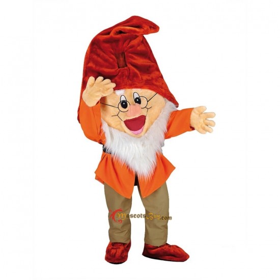 Prof 7 Dwarfs Mascot Costume Cosplay