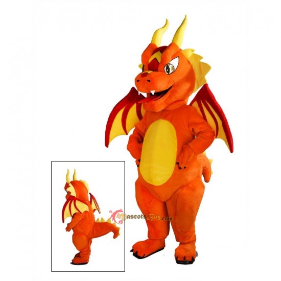Professional Quality Dragon Mascot Costume Cosplay