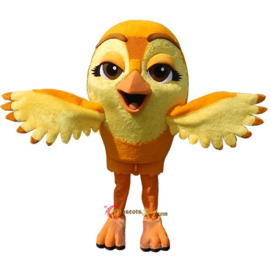 Promotions Gold Bird Mascot Costume Cosplay