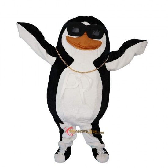 Punk Penguin Mascot Costume Cosplay