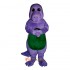 Purple Dinosaur Mascot Costume Cosplay