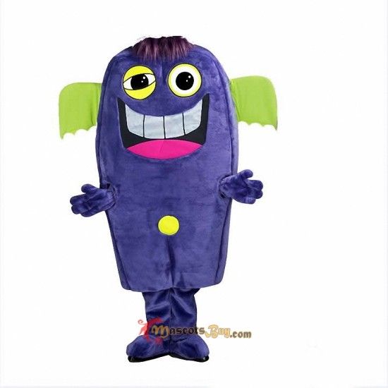 Purple martian Mascot Costume Cosplay