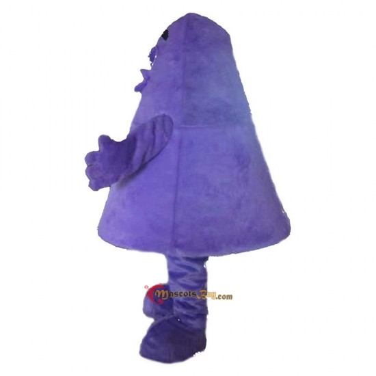 Purple Monster Mascot Costume Cosplay
