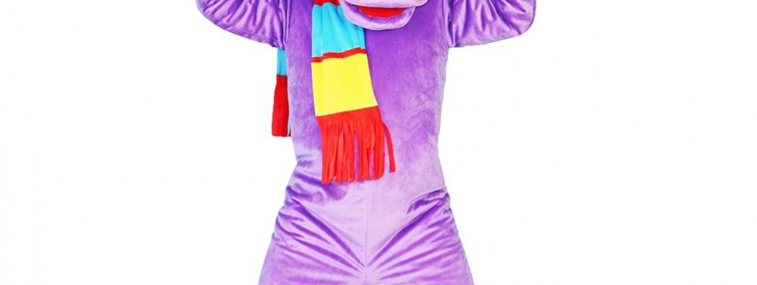 Interactive Elephant Mascot Costumes for Technologically Advanced Events