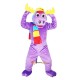 Purple Moose Elk Wapiti Mascot Costume Cosplay