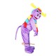 Purple Moose Elk Wapiti Mascot Costume Cosplay
