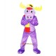 Purple Moose Elk Wapiti Mascot Costume Cosplay