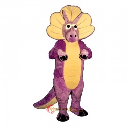 Purple Triceratops Mascot Costume Cosplay