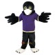 Purple Vest Sport Eagle Mascot Costume Cosplay