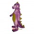 Purple Whimsical Dragon Mascot Costume Cosplay