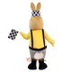 Racing Rabbit Mascot Costume Cosplay
