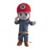 Red Cap Boy Mascot Costume Cosplay