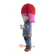 Red Cap Boy Mascot Costume Cosplay