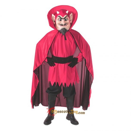 Red Devil Mascot Costume Cosplay