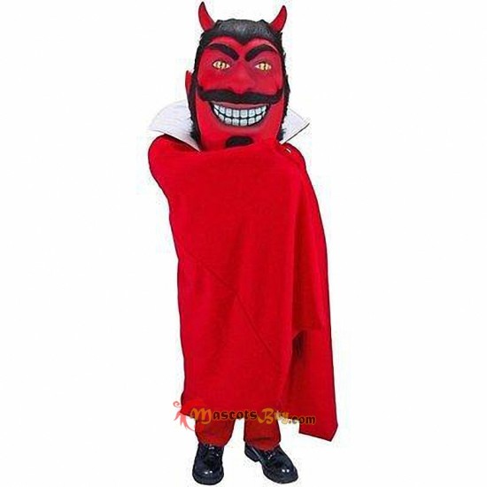 Red Devil Mascot Costume Cosplay