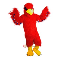 Red Eagle Bird Mascot Costume Cosplay